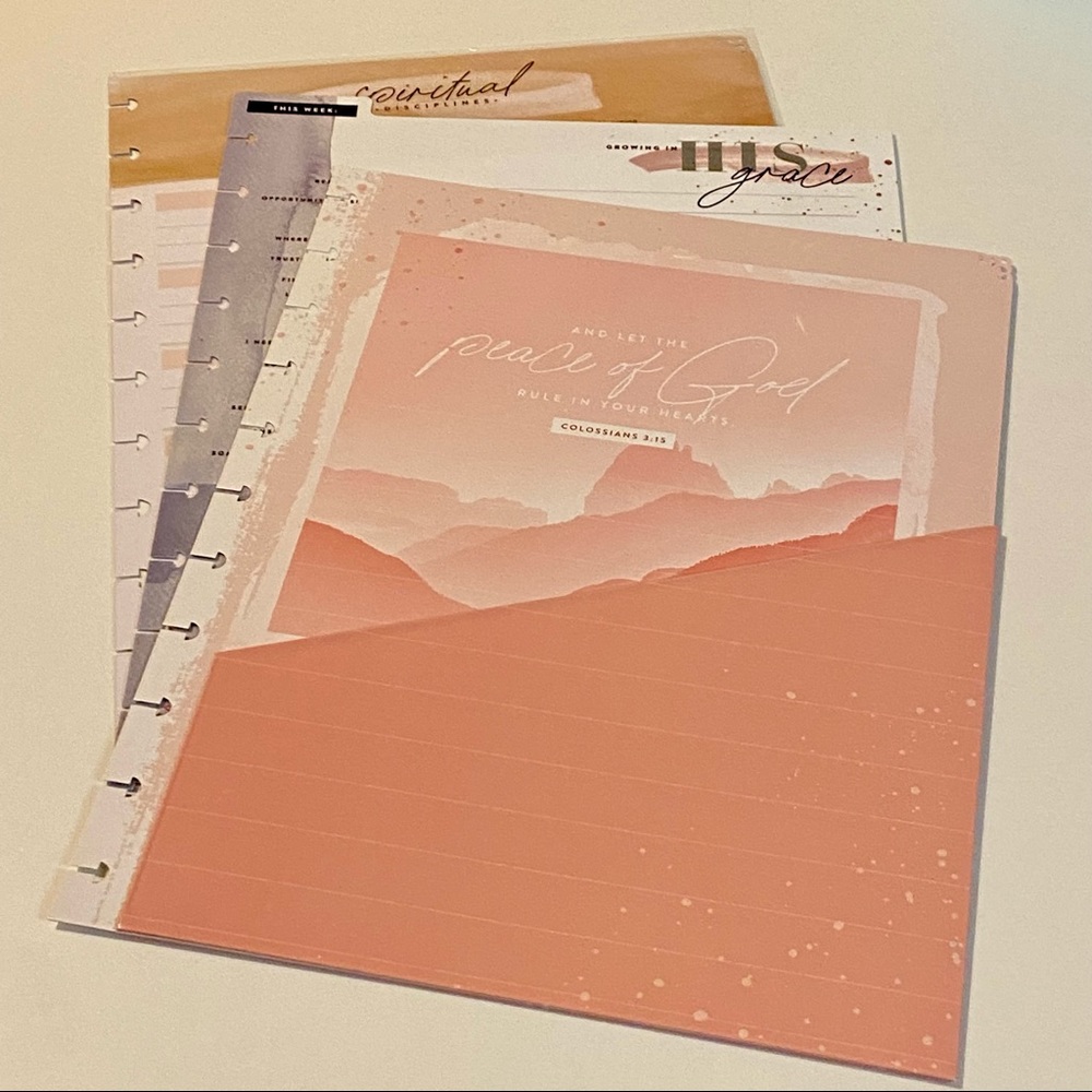 The happy planner Big planner accessories